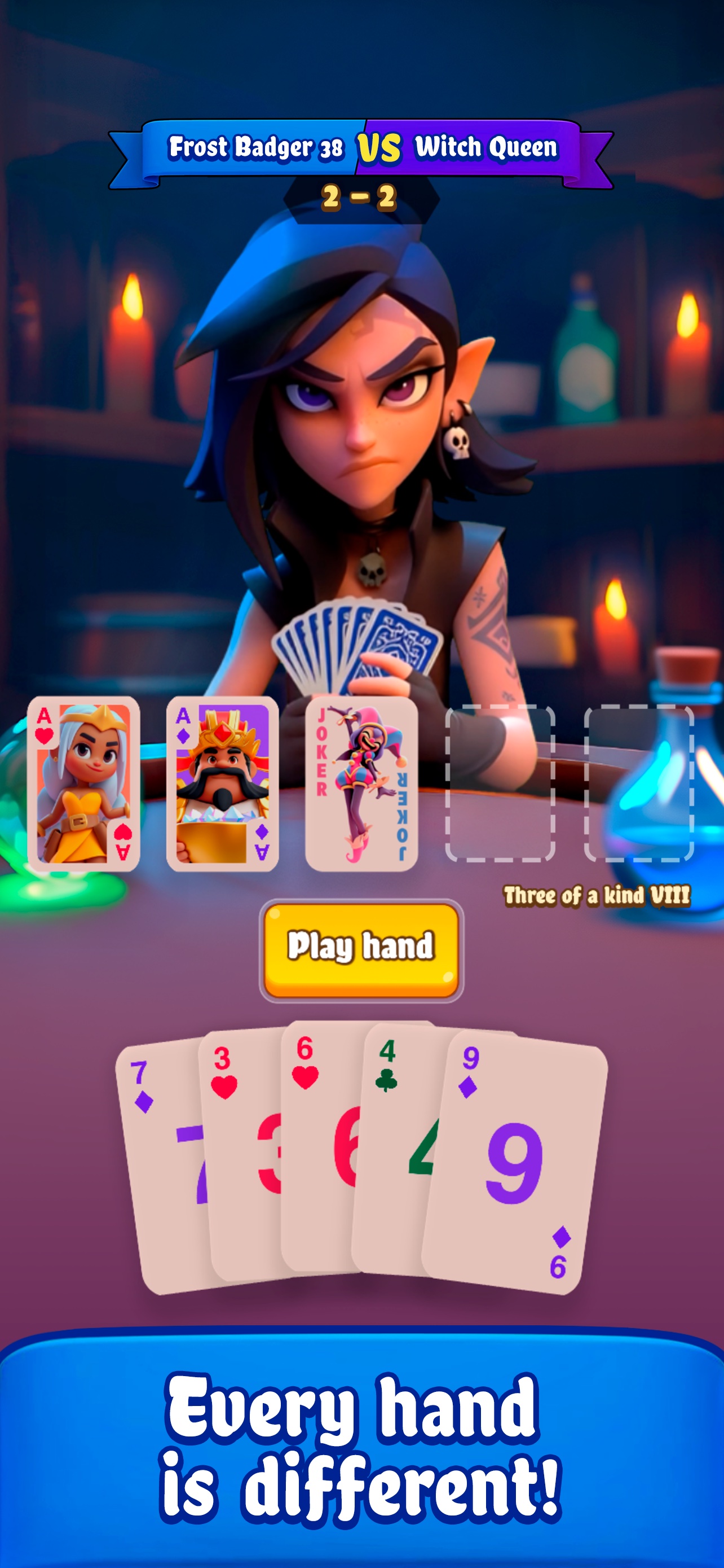 Royal Blush card collection