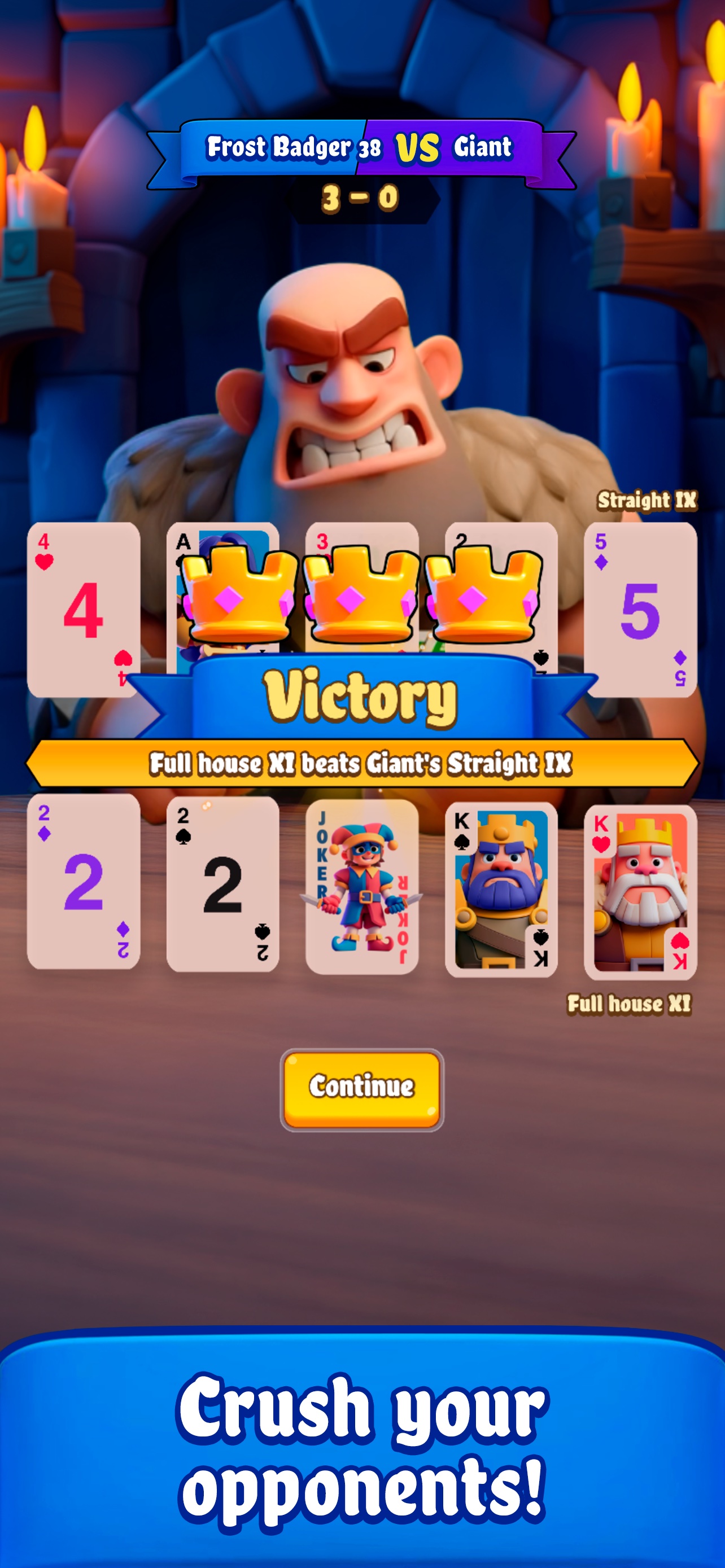 Royal Blush game board